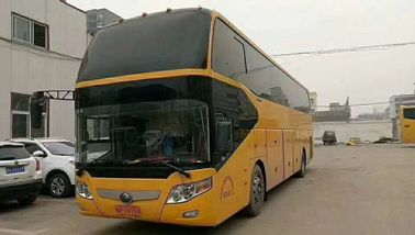 Autobus de touristes d'occasion de Yutong, autobus de luxe utilisés avec le frein à disque de roues du moteur 4 de Wechai