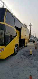 Autobus de touristes d'occasion de Yutong, autobus de luxe utilisés avec le frein à disque de roues du moteur 4 de Wechai
